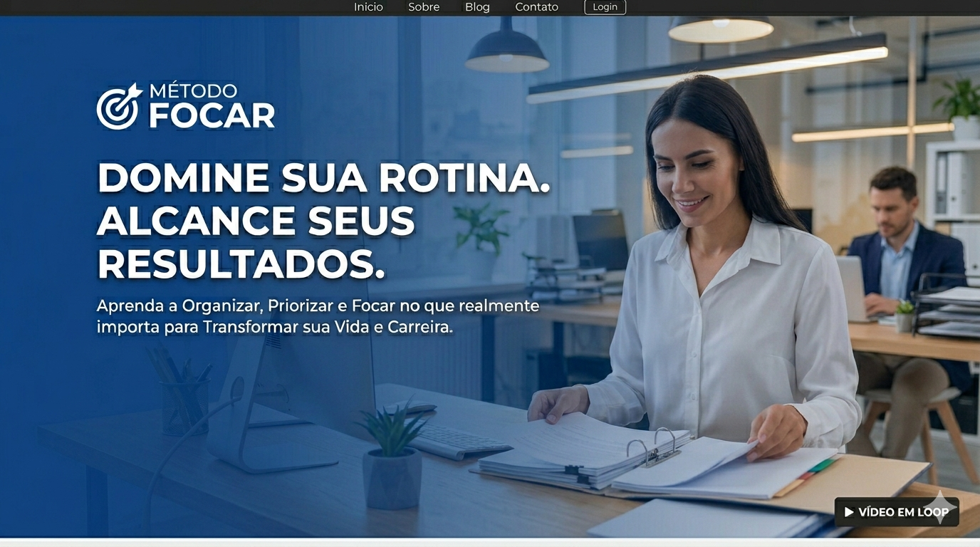 um casal organizando o espaco de trabalho